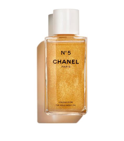 chanel body oil no 5.